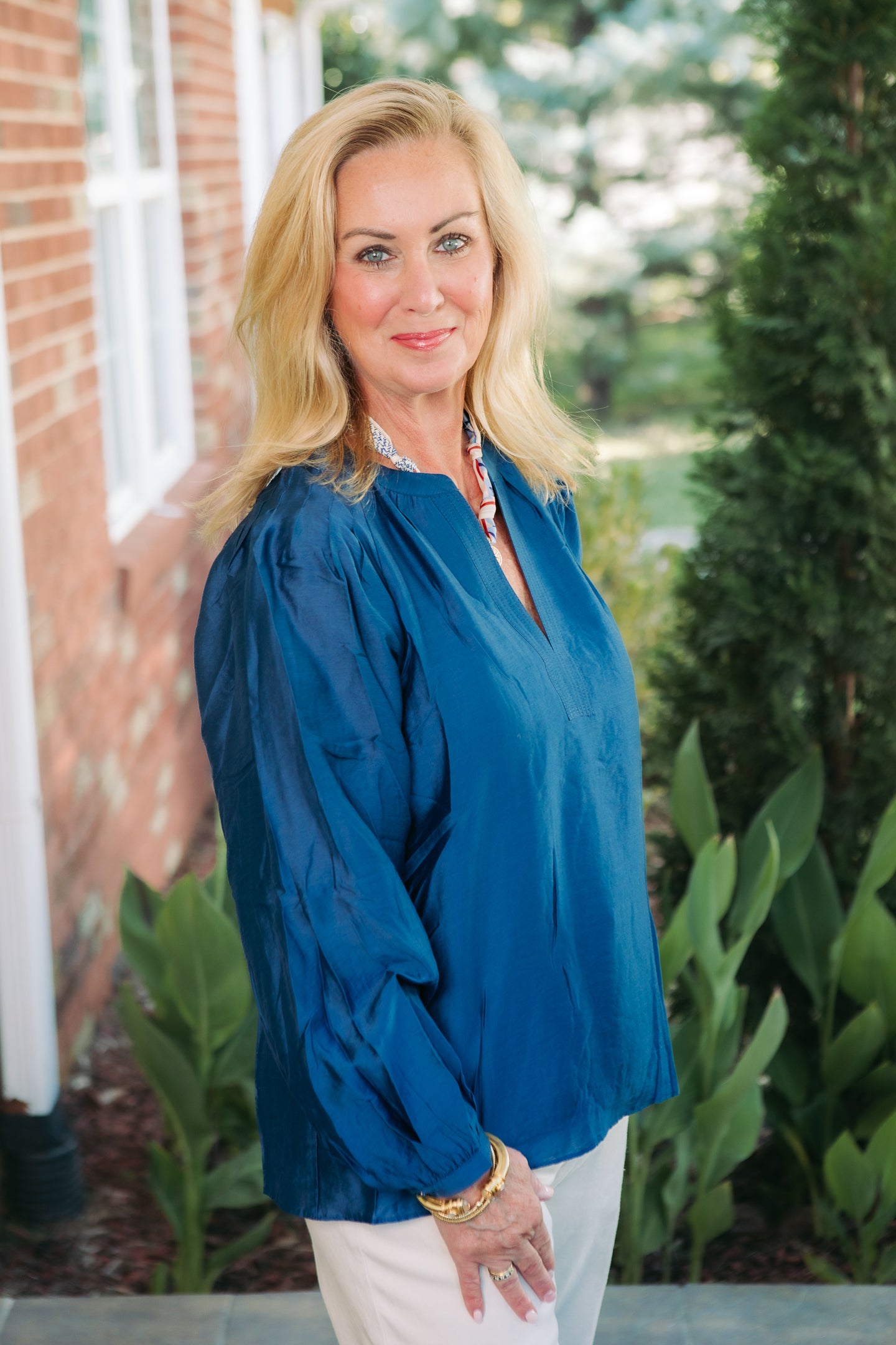 The Sapphire Sky Blouse