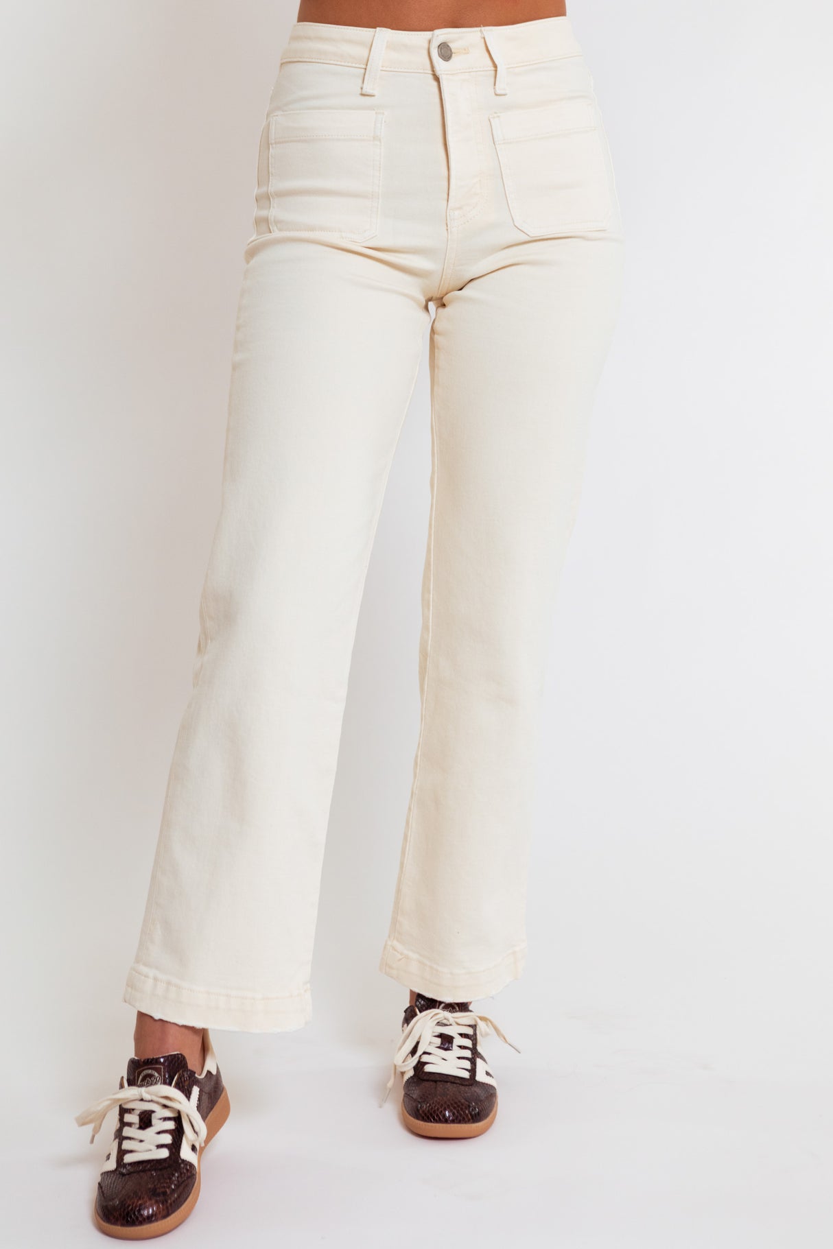 Vervet | Aileeah High Rise Slim Wide Leg Jeans