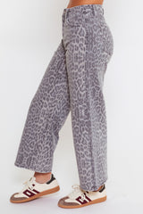 Vervet | Olivia High Rise Crop Wide Leg Jeans