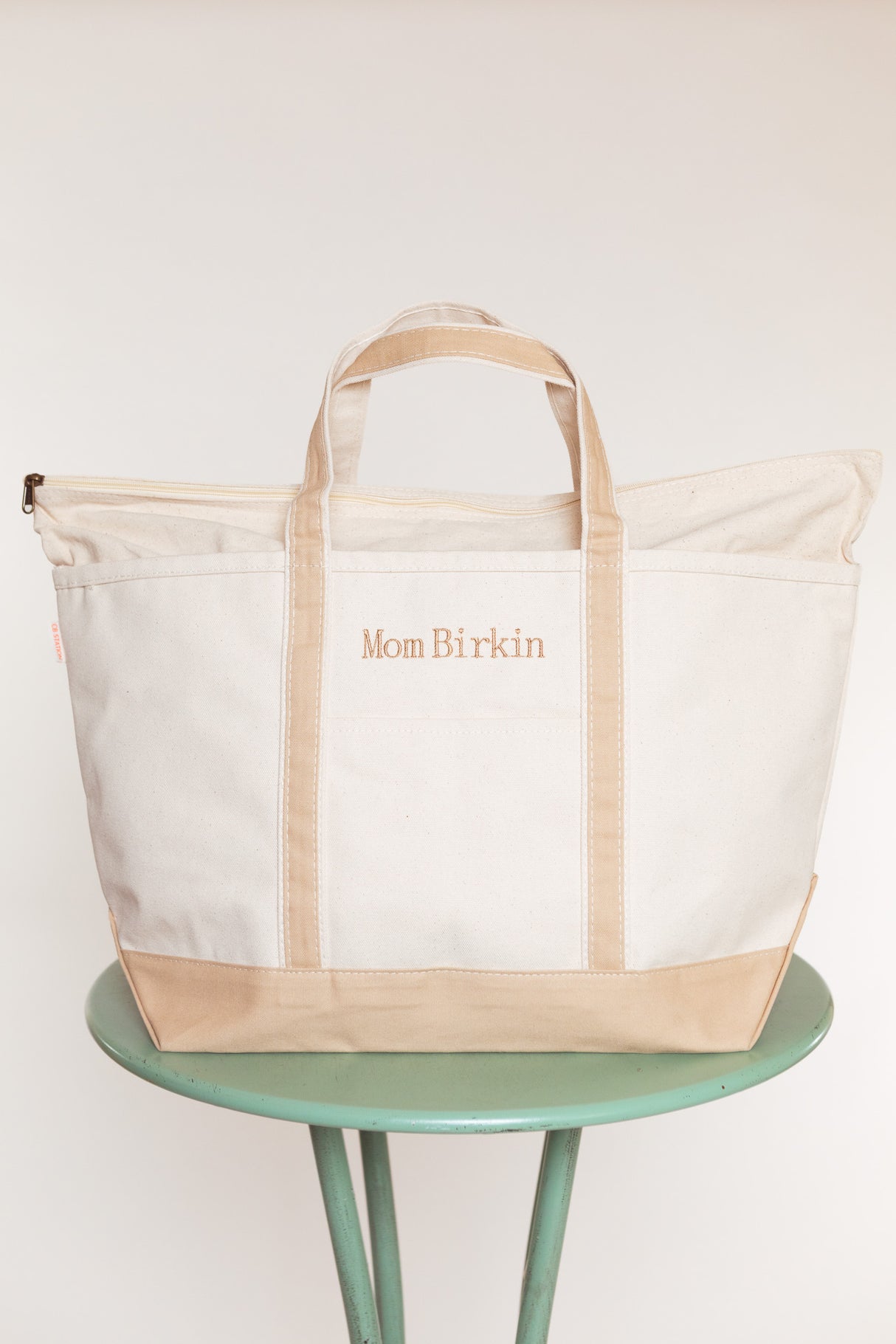 The Mom Birkin Canvas Tote