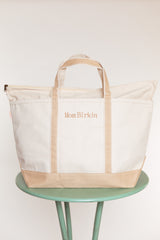 The Mom Birkin Canvas Tote