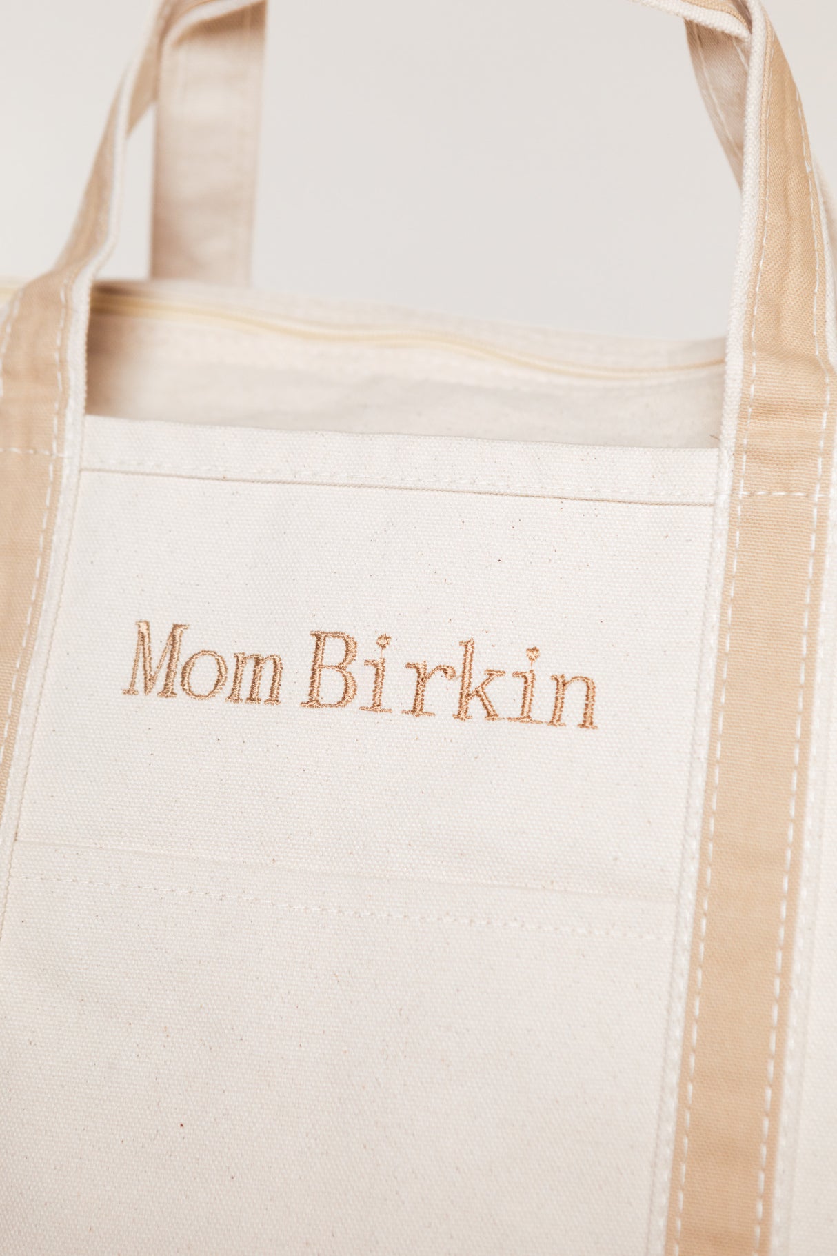 The Mom Birkin Canvas Tote
