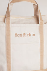 The Mom Birkin Canvas Tote