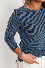 The Easy Days Striped Jersey Top
