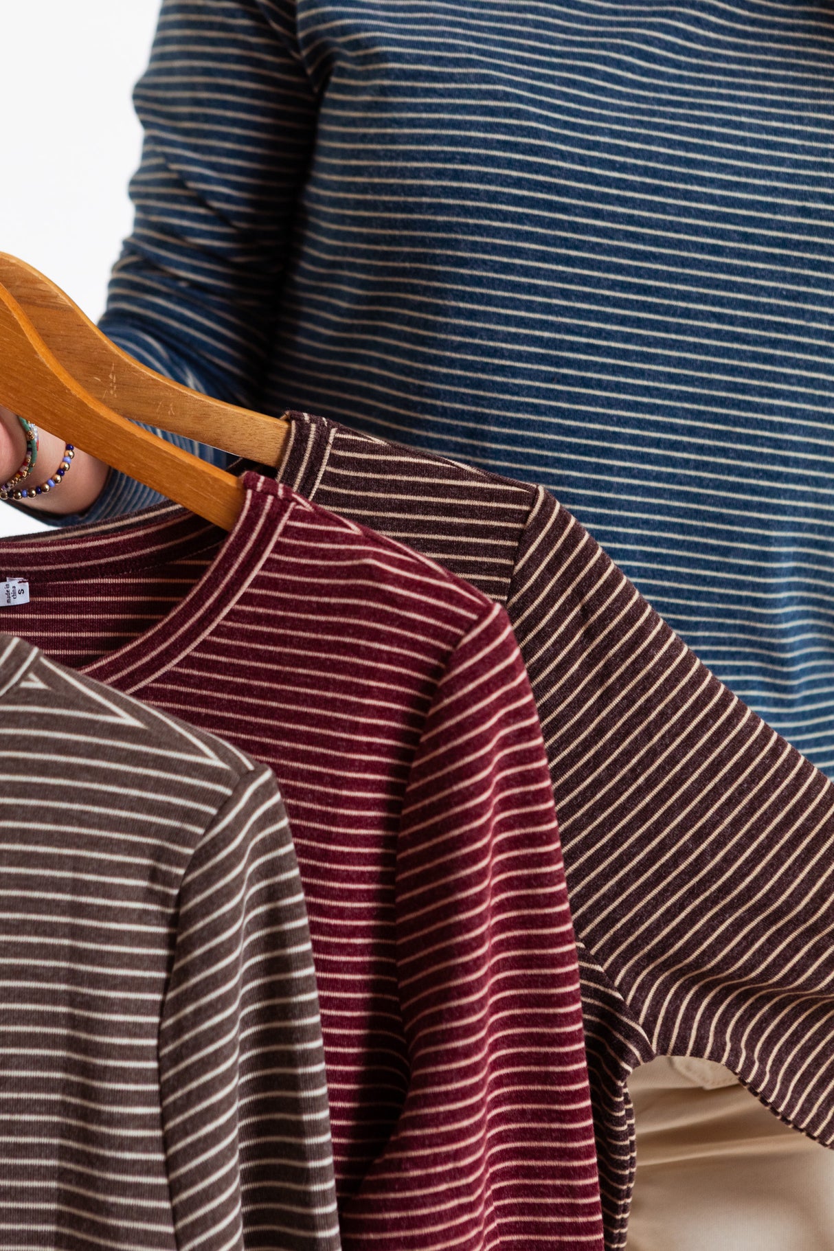 The Easy Days Striped Jersey Top