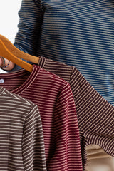 The Easy Days Striped Jersey Top
