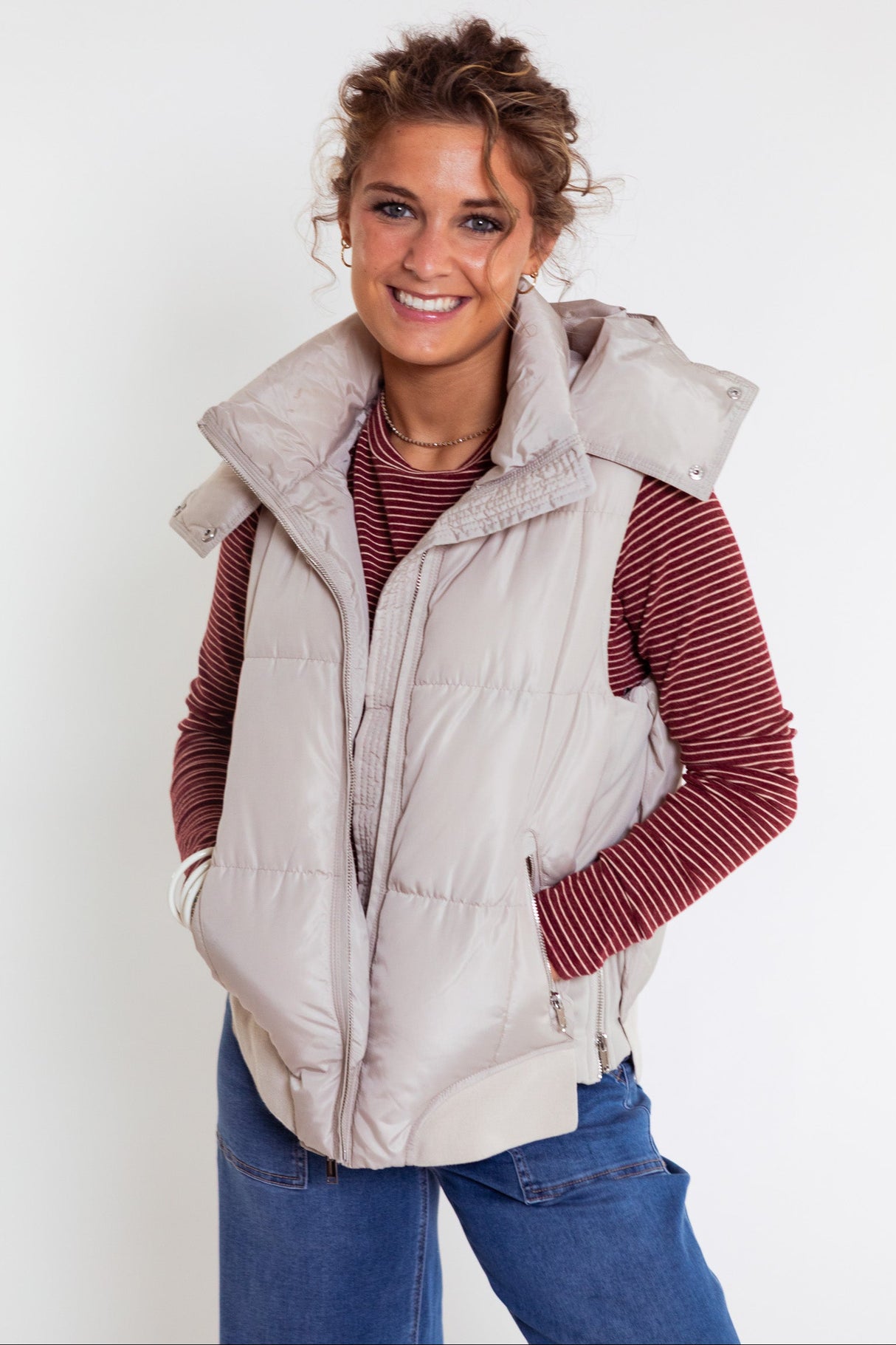 The Ivory Trail Quilted Vest