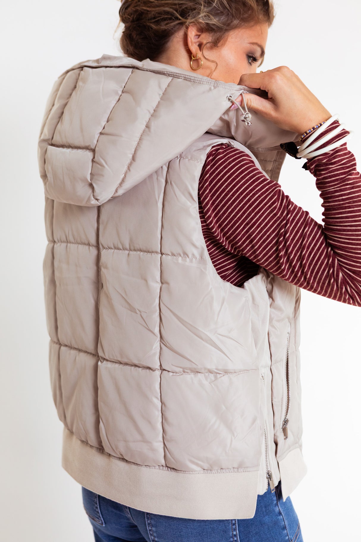 The Ivory Trail Quilted Vest