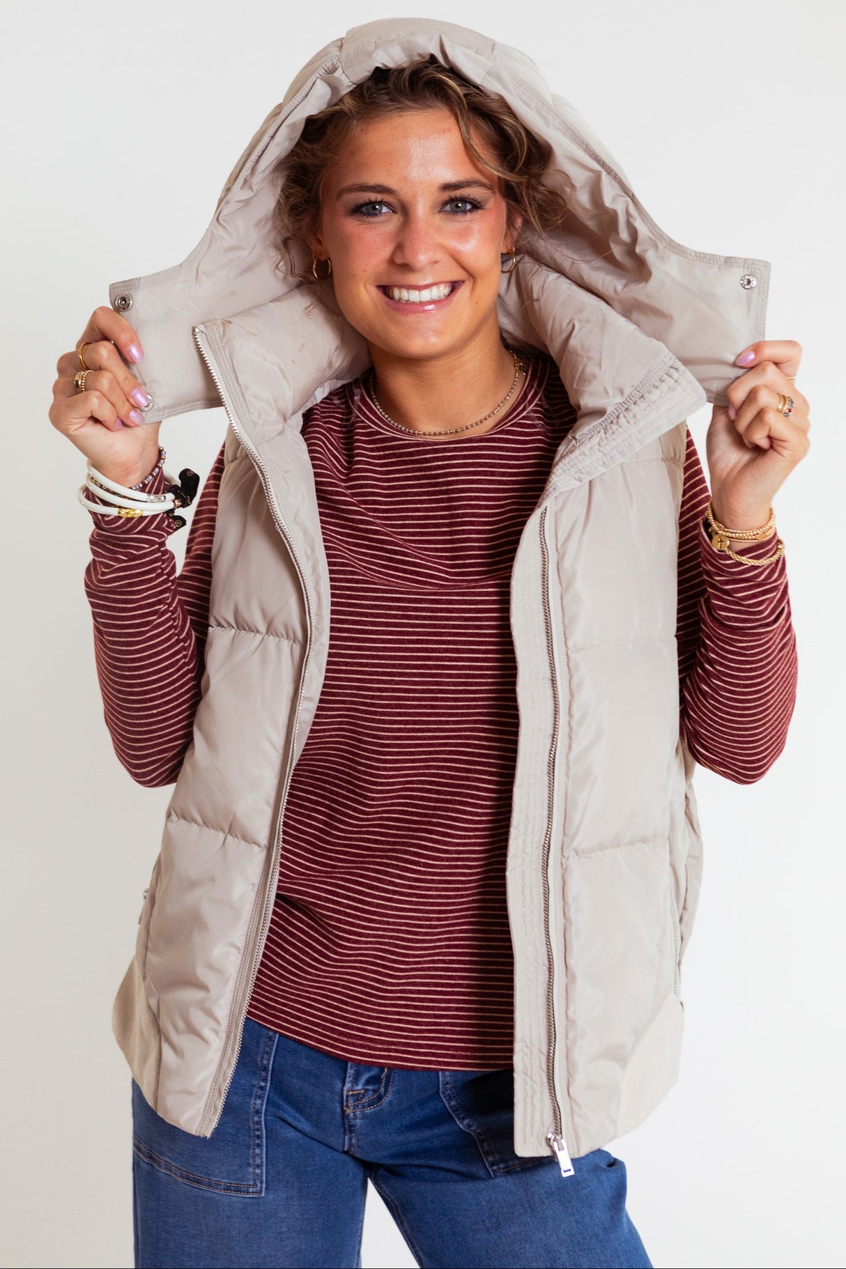 The Ivory Trail Quilted Vest