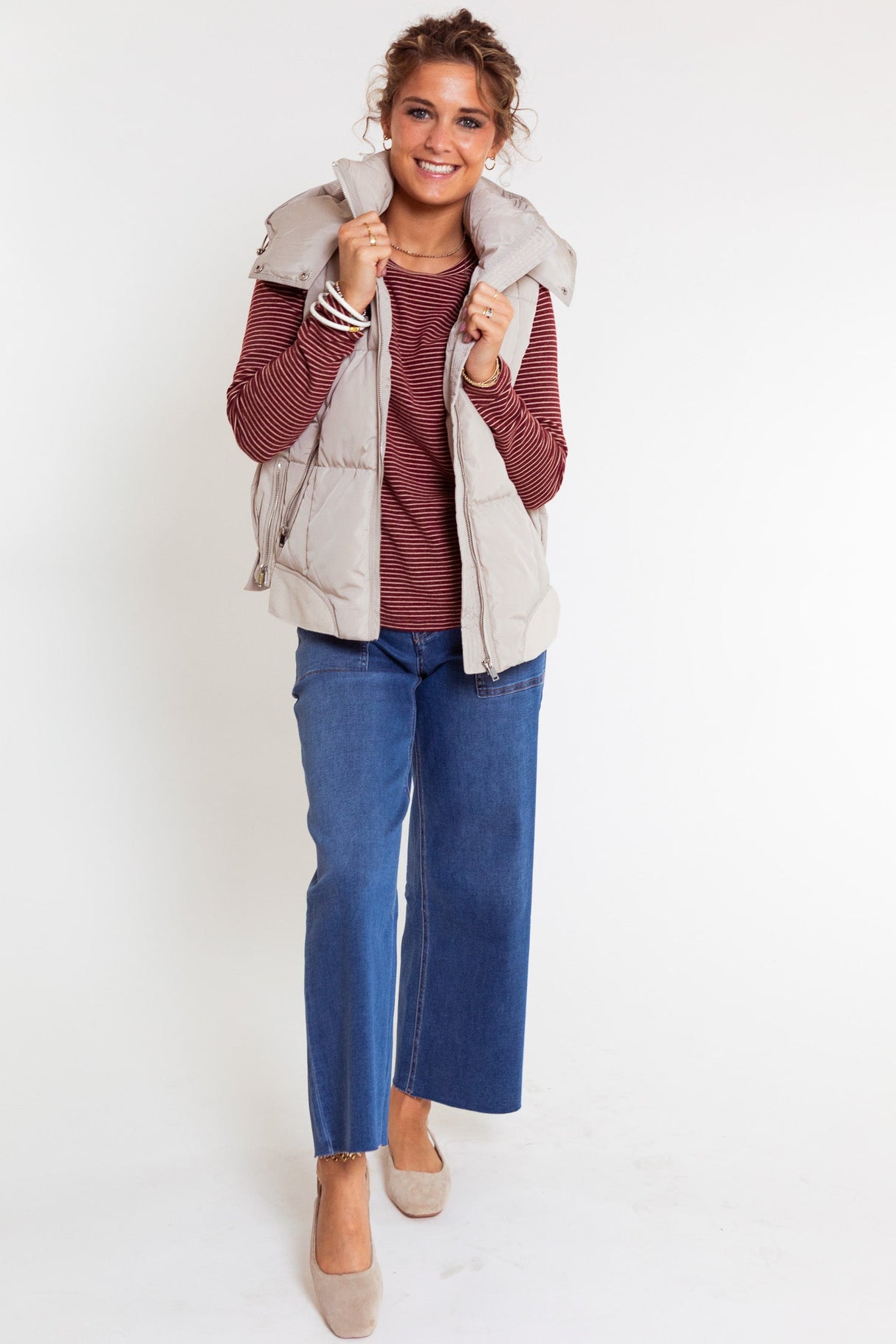 The Ivory Trail Quilted Vest