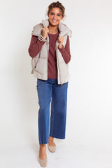 The Ivory Trail Quilted Vest