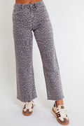 Vervet | Olivia High Rise Crop Wide Leg Jeans