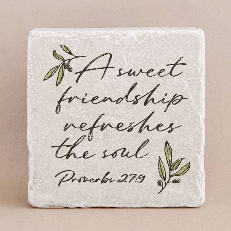 Twelve Stone Art - 636 | Proverbs 27:9 - Small
