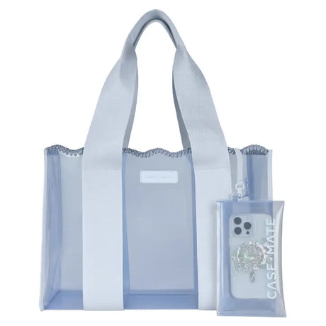 Case-Mate | Carolina Blue Crochet Wave Jelly Tote Bag