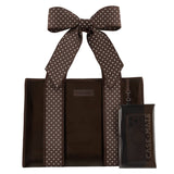Case-Mate | Espresso Polka Dot Bow Jelly Tote Bag