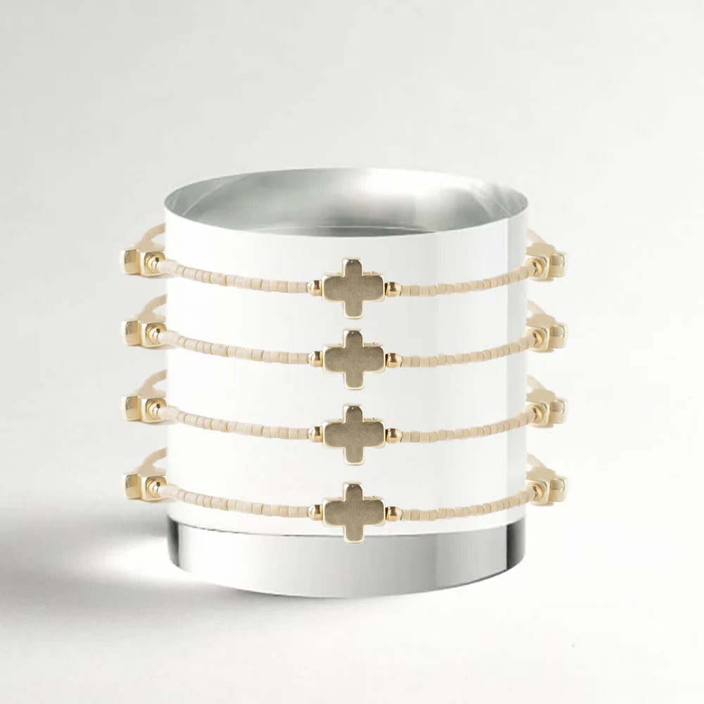 Lenny & Eva | Faithful Bangle-Latte
