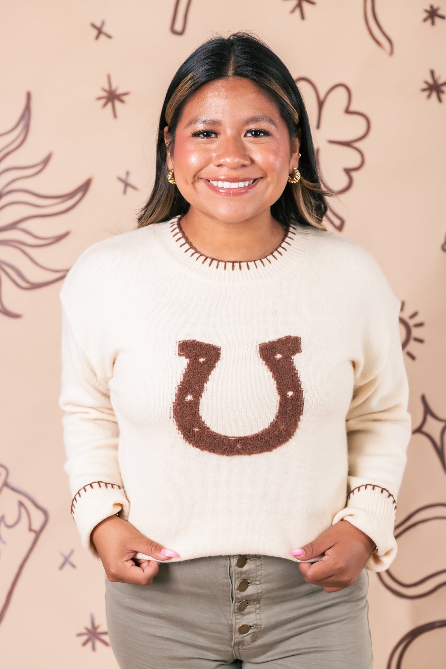 The Horse Shoe Sweater
