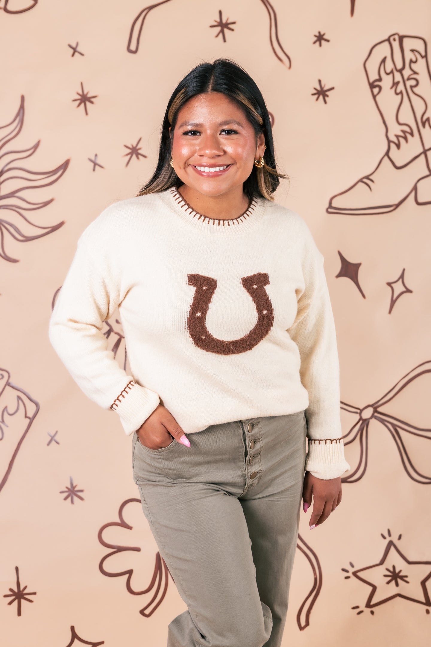 The Horse Shoe Sweater