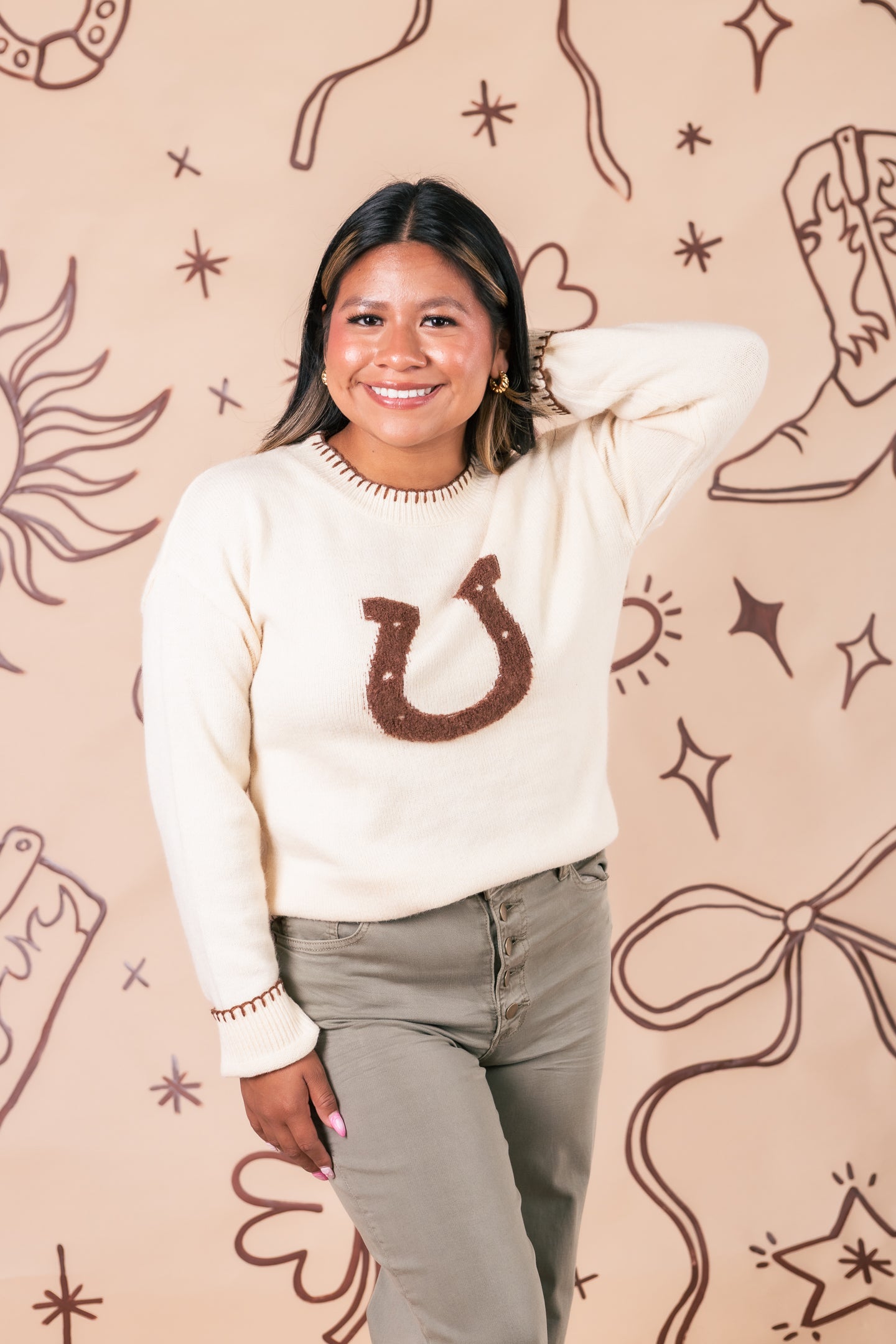 The Horse Shoe Sweater