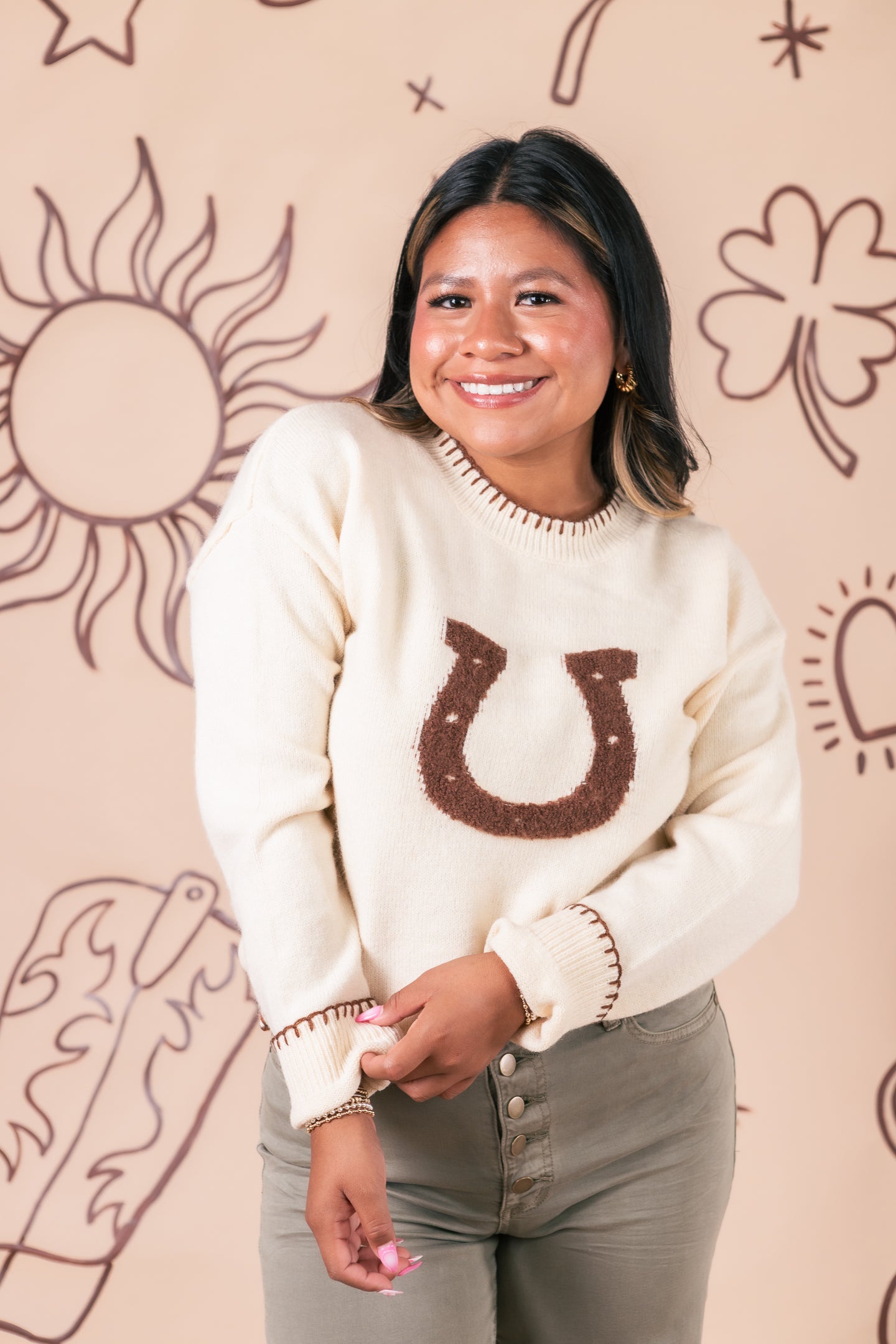 The Horse Shoe Sweater