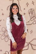 The Corduroy Overall Dress
