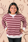 The Current Stripe Sweatshirt