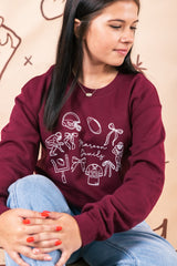 Maroon Devils Gameday Sweatshirt