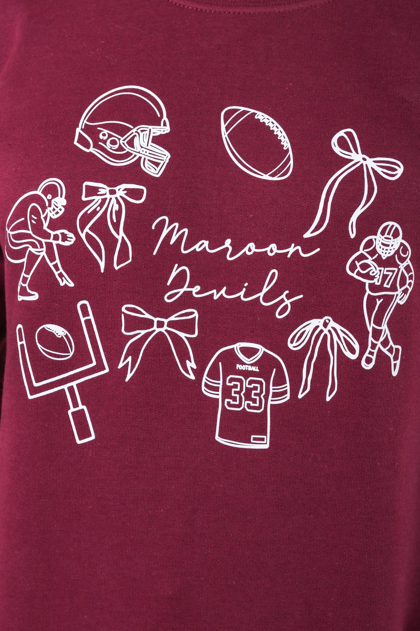 Maroon Devils Gameday Sweatshirt