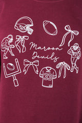 Maroon Devils Gameday Sweatshirt