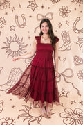 The Chiffon Charm Midi Dress