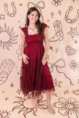 The Chiffon Charm Midi Dress