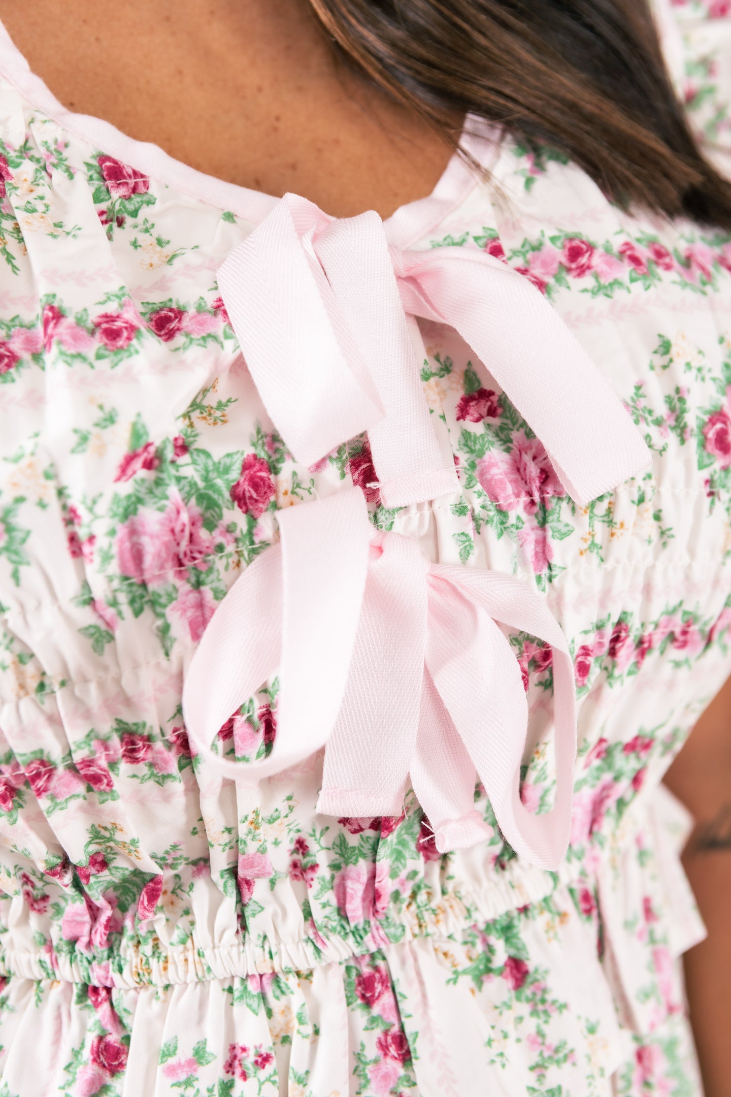 The Blush and Bloom Midi Dress