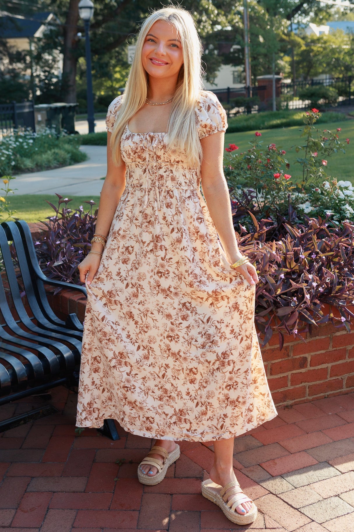 Isabelle Floral Midi Dress