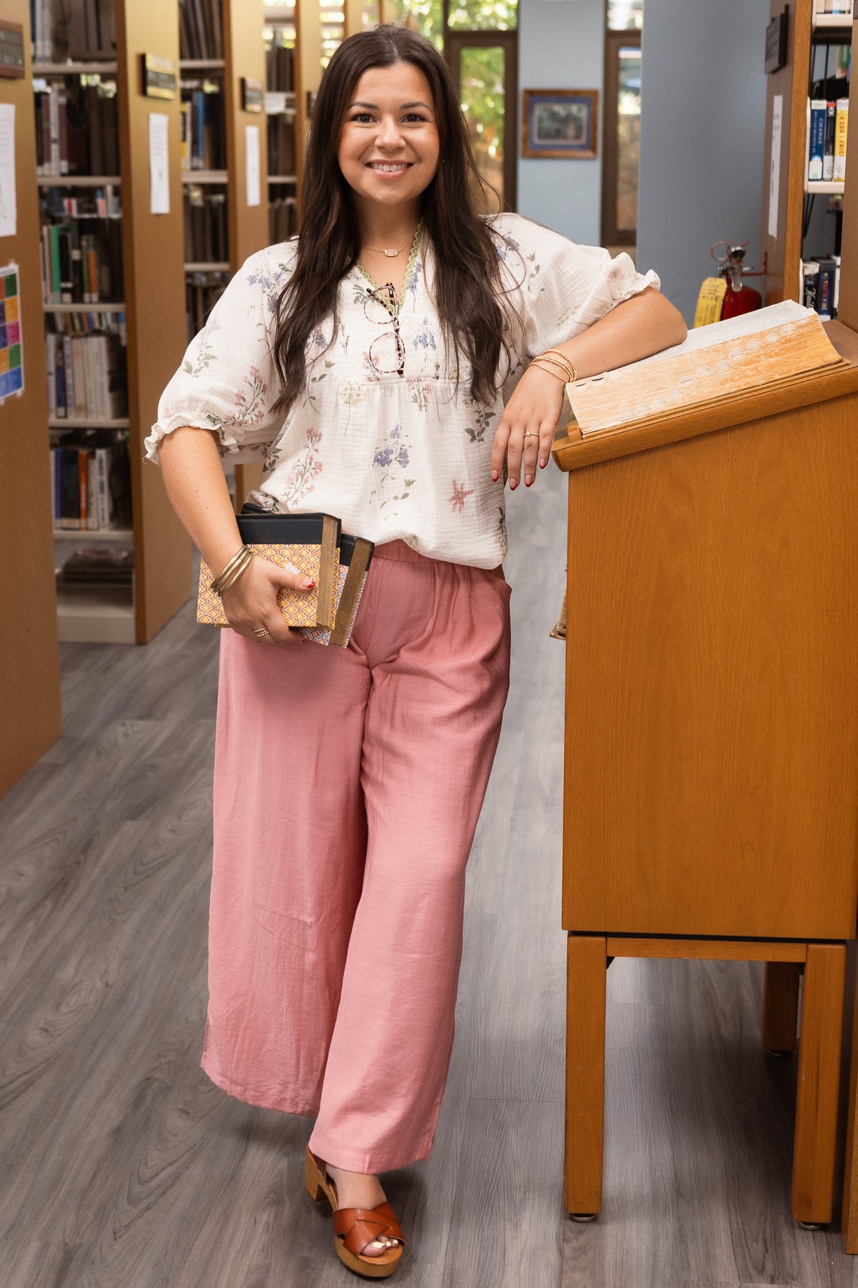 The Camellia Breeze Top