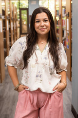 The Camellia Breeze Top