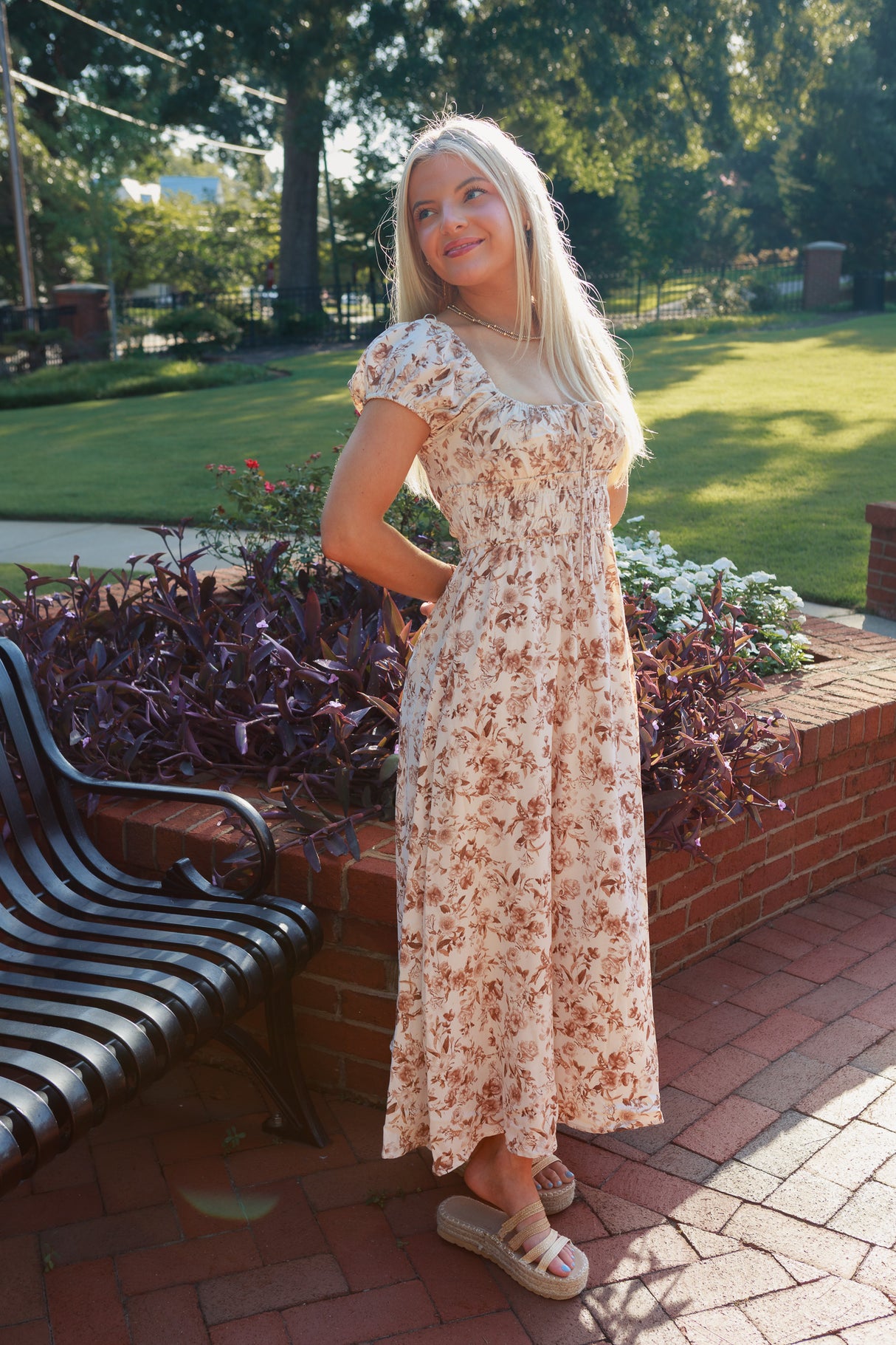 Isabelle Floral Midi Dress
