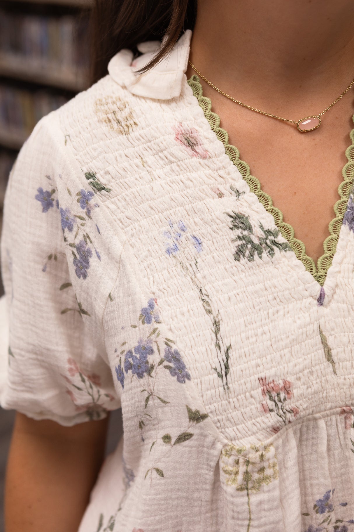 The Camellia Breeze Top