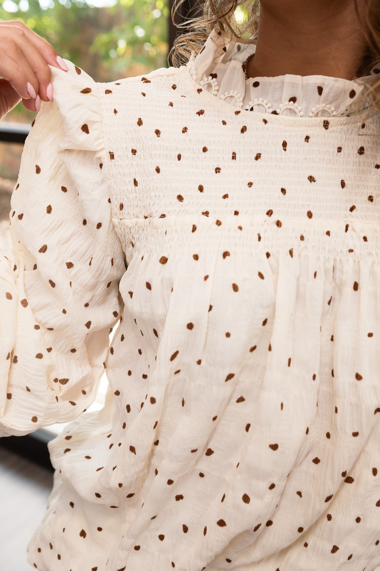 The Sabine Ruffle Top