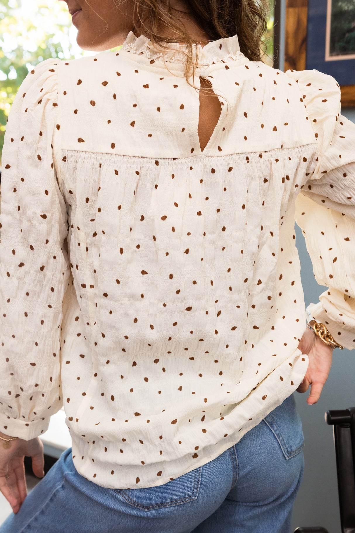 The Sabine Ruffle Top