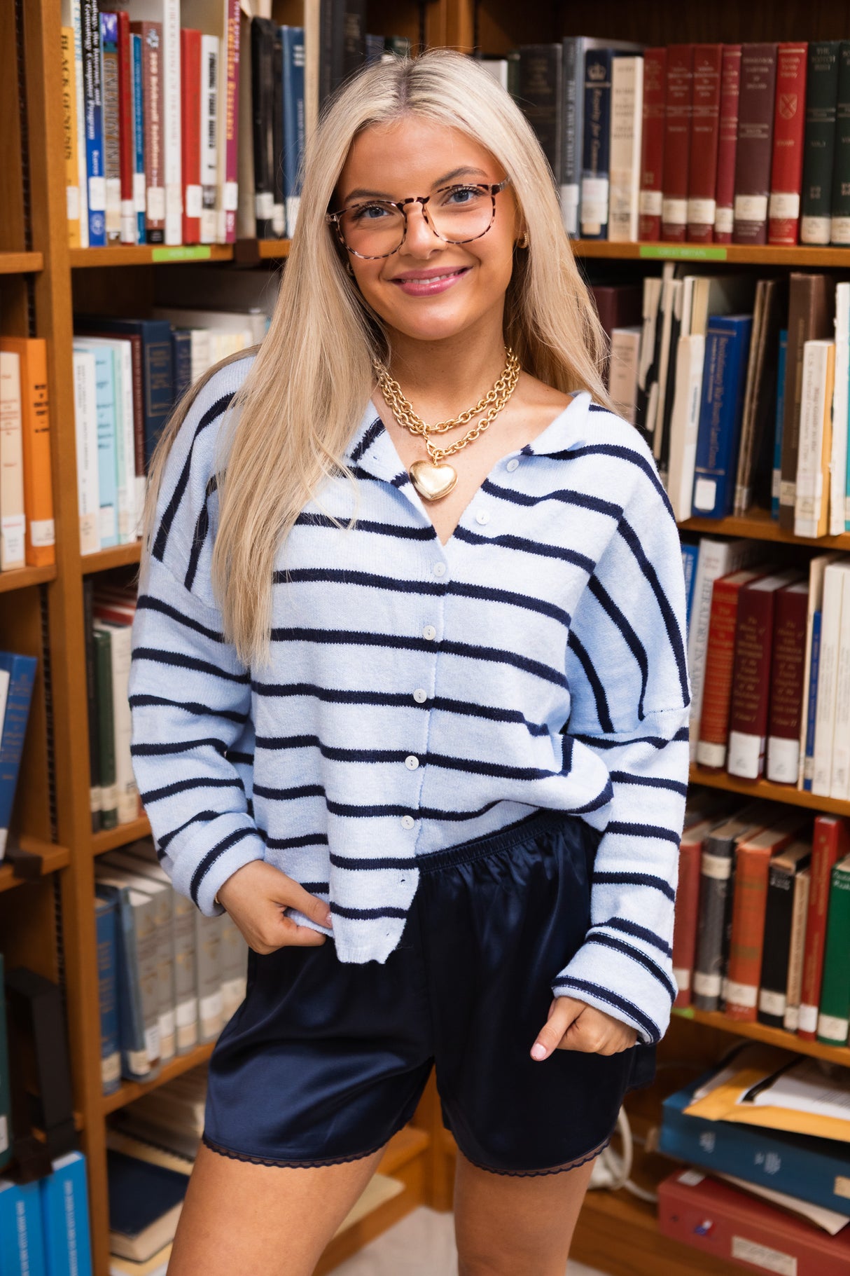 The Cabana Stripe Cardigan