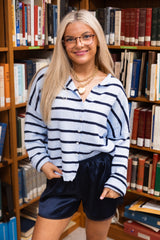 The Cabana Stripe Cardigan