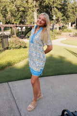 Mary Square | Brenda Dress in Ashdown Abbey
