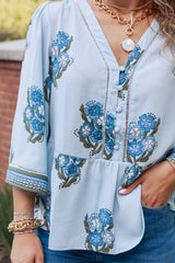 Mary Square | Monroe Fable Floral Top