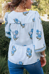 Mary Square | Monroe Fable Floral Top
