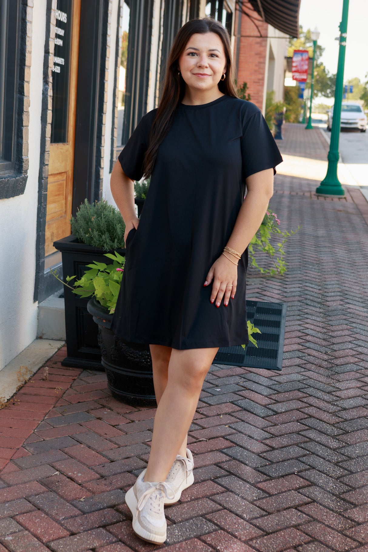 The Peyton Pocket Mini Dress
