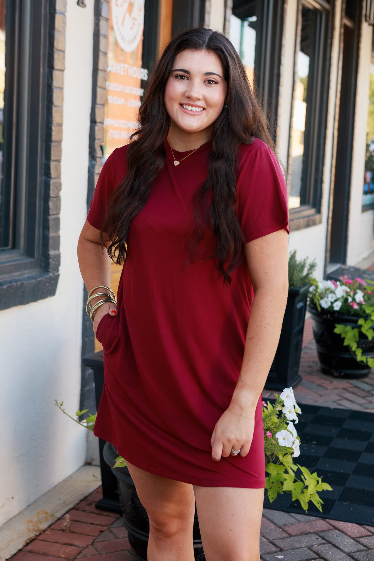 The Peyton Pocket Mini Dress