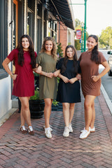 The Peyton Pocket Mini Dress