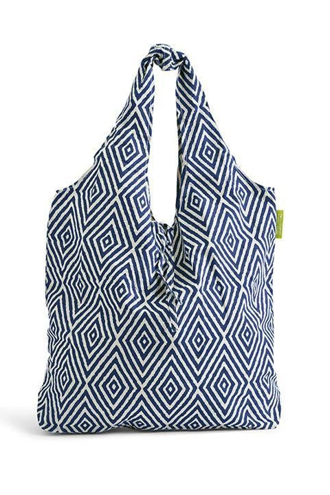 Two's Company | Chinoiserie Blue & White Reusable Market Bag