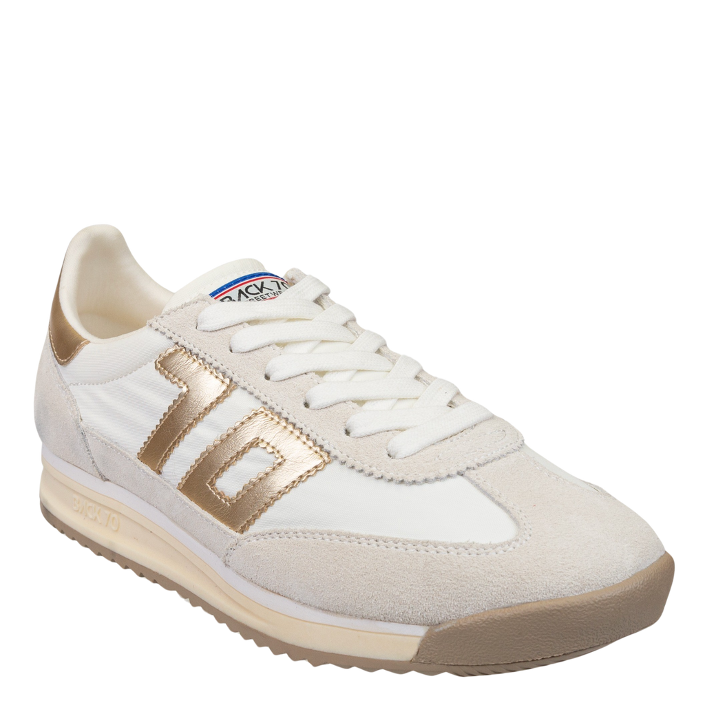 Back70 | Barkley Jogger in Metallic Gold Sneakers