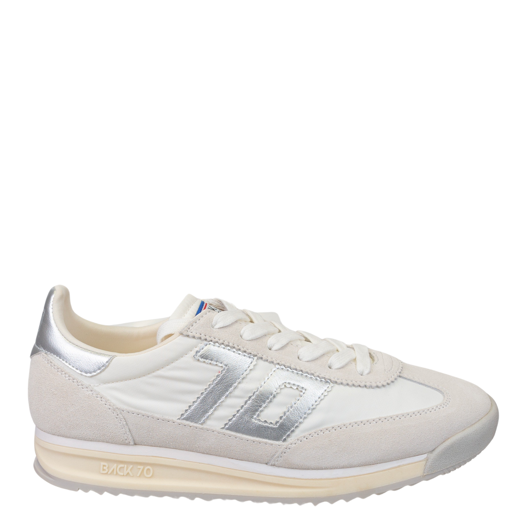 Back70 | Barkley Jogger in Metallic Silver Sneakers
